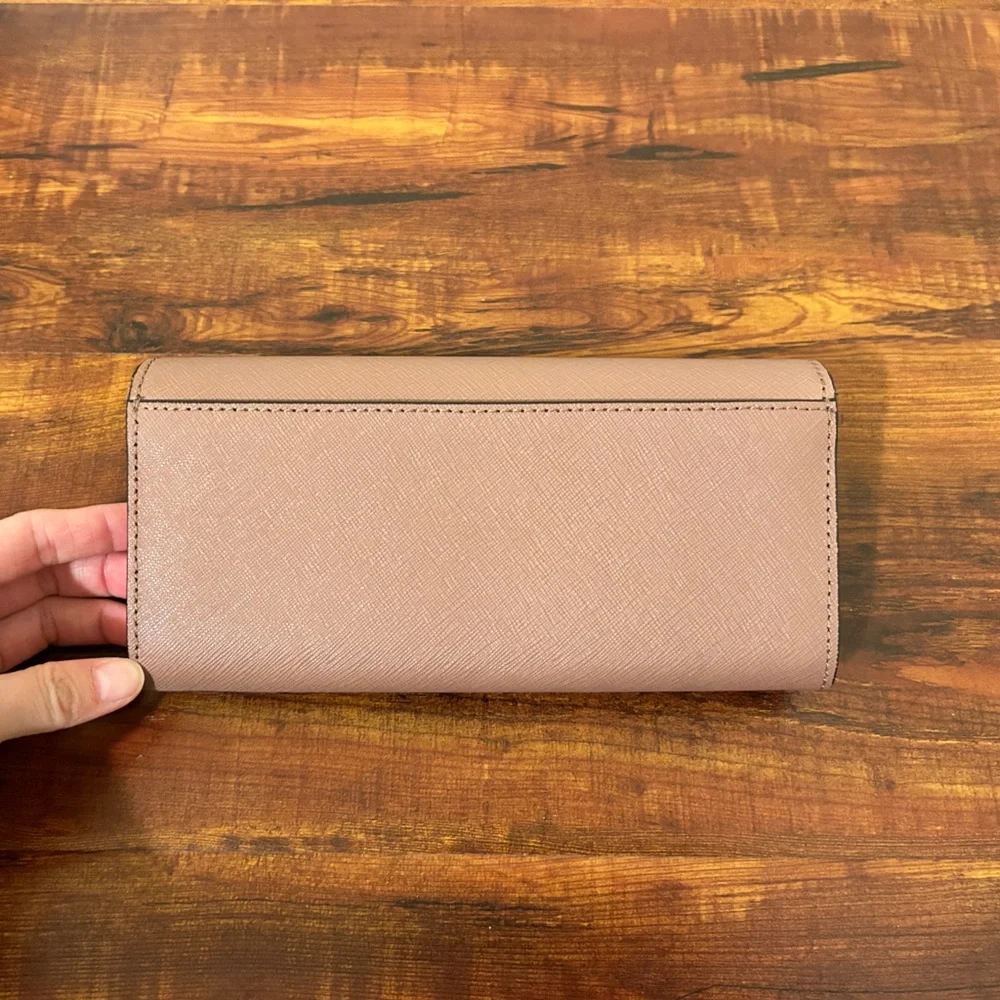 Michael Kors Callie Dusty Rose Wallet(Like New) - Picture 8 of 11